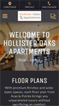 Mobile Screenshot of hollisteroaks.com